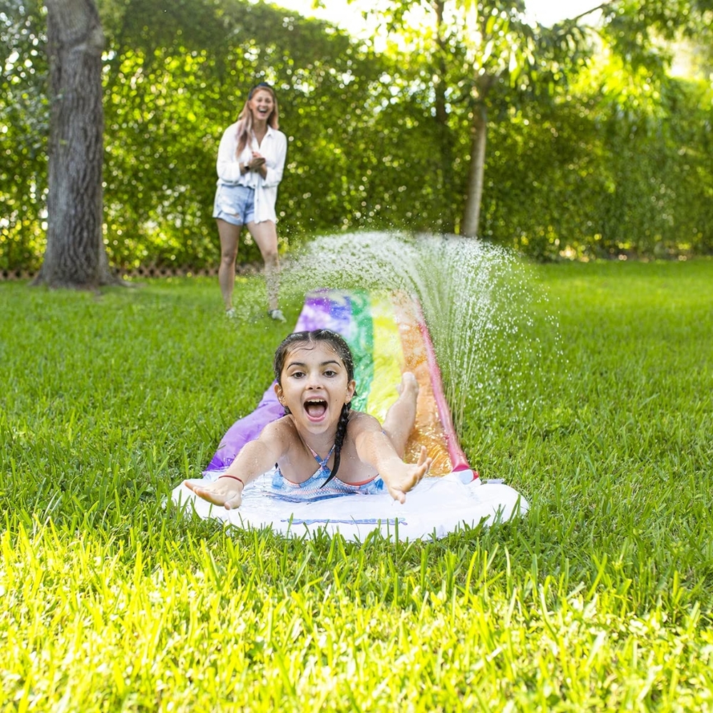 Pool Candy  🌈 Rainbow Colors Water Slide Lawn Garden
